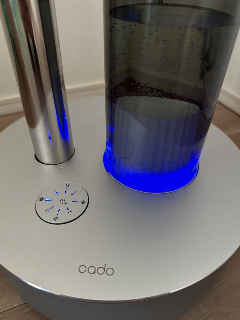 加湿器ボタンの画像